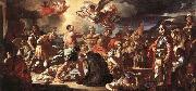 Francesco Solimena The Martyrdom of Sts Placidus and Flavia oil on canvas